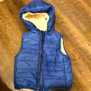 Toddler Fleece Vest Blue